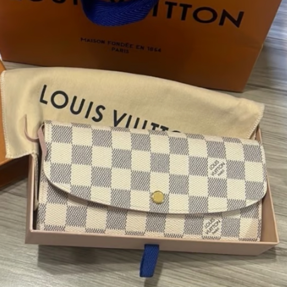 Louis Vuitton Damier Azur Canvas Wallet